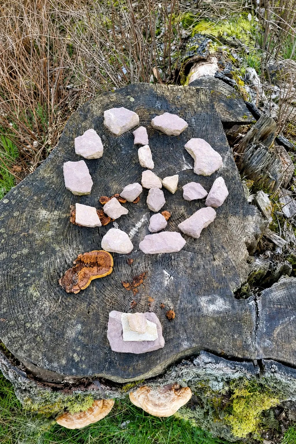 Klimaklub: Kreativ mit Steinen in Rathaus Burbach
