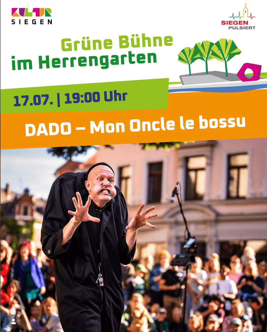 DADO – Mon Oncle le bossu in Herrengarten
