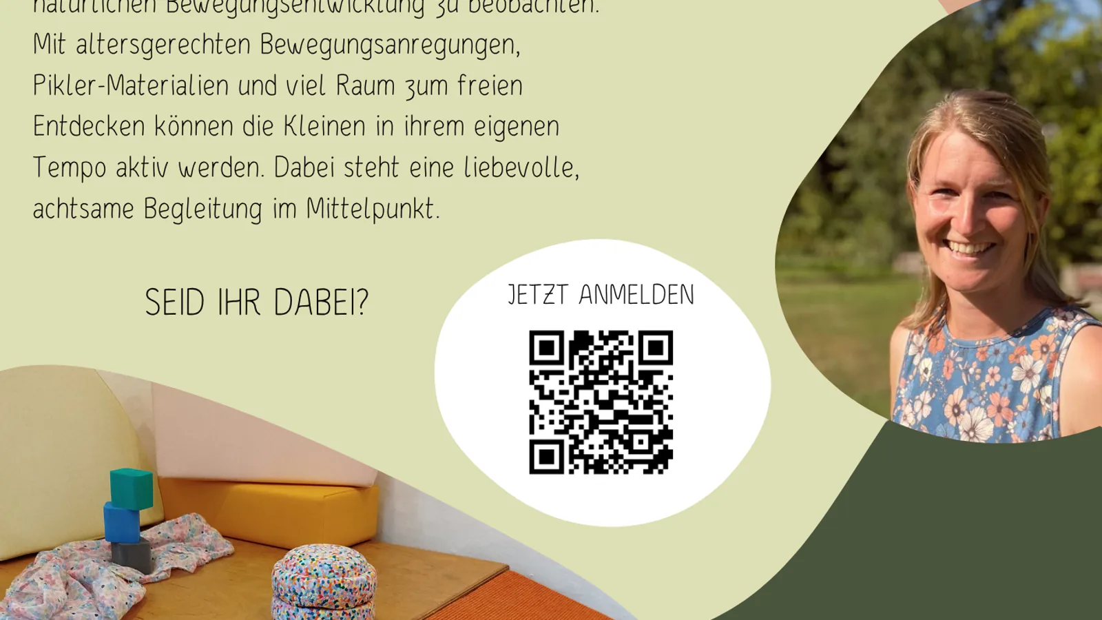 Babykurs in Anlehnung an Emmi Pikler in Wild und Wunderbar Studio