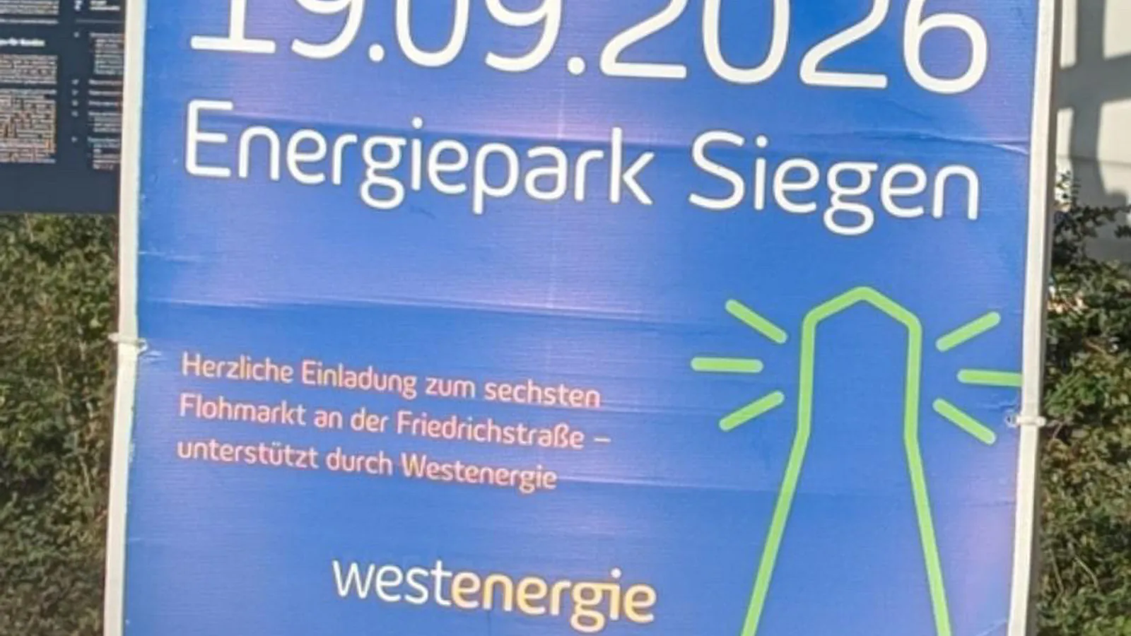 Flohmarkt in Energiepark Siegen