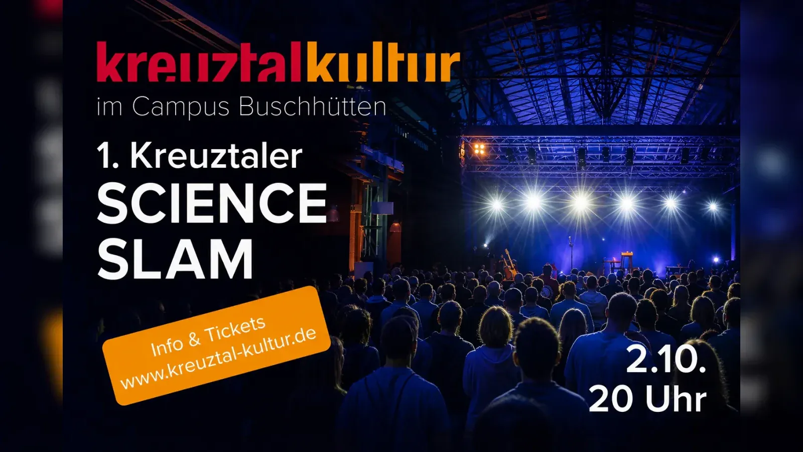 Hero-Bild für 1. Kreuztaler Science Slam