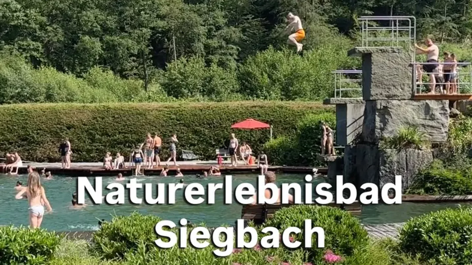 Heute waren wir im Naturerlebnisbad Siegbach! ❤️ - Instagram Vorschaubild 1