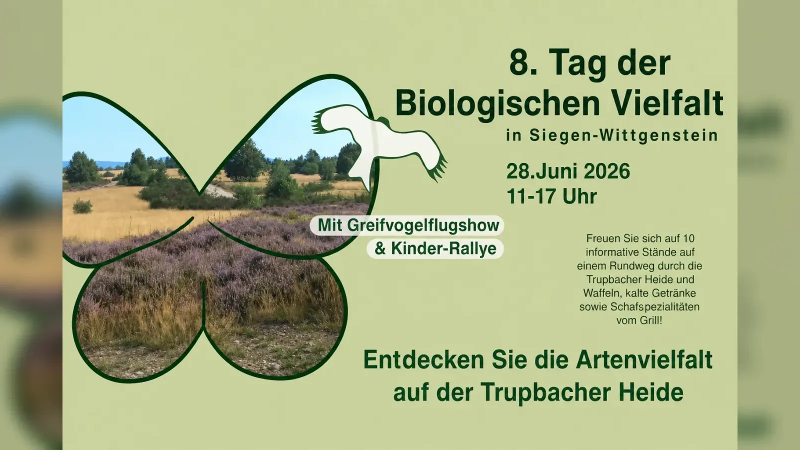 Hero-Bild für 8. Tag der Biologischen Vielfalt in Siegen-Wittgenstein