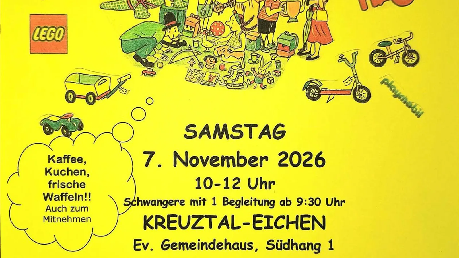 Spielzeugbasar Eichen in Ev. Gemeindehaus