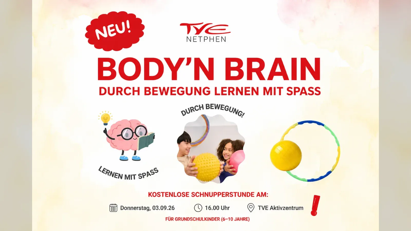 Hero-Bild für Body'n Brain – durch Bewegung lernen mit Spaß