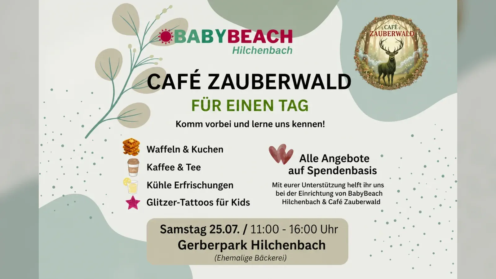 Hero-Bild für Café Zauberwald für einen Tag