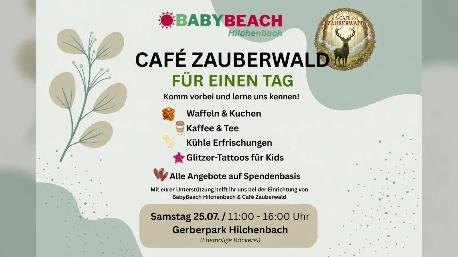 Hero-Bild für Café Zauberwald für einen Tag