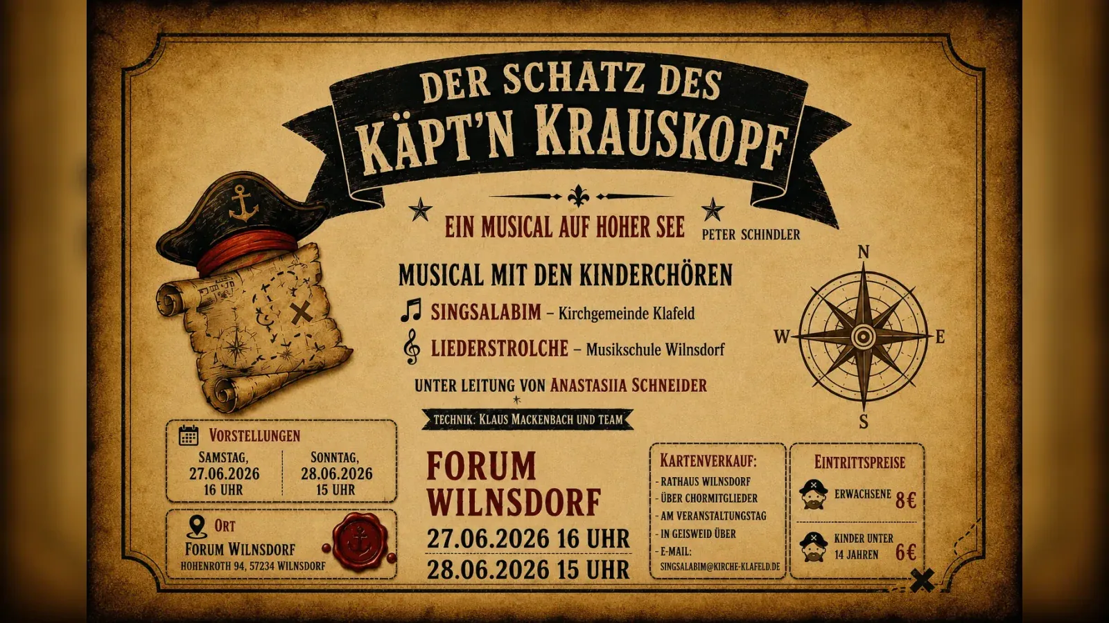 Hero-Bild für Der Schatz des Krauskopf Käpt’n