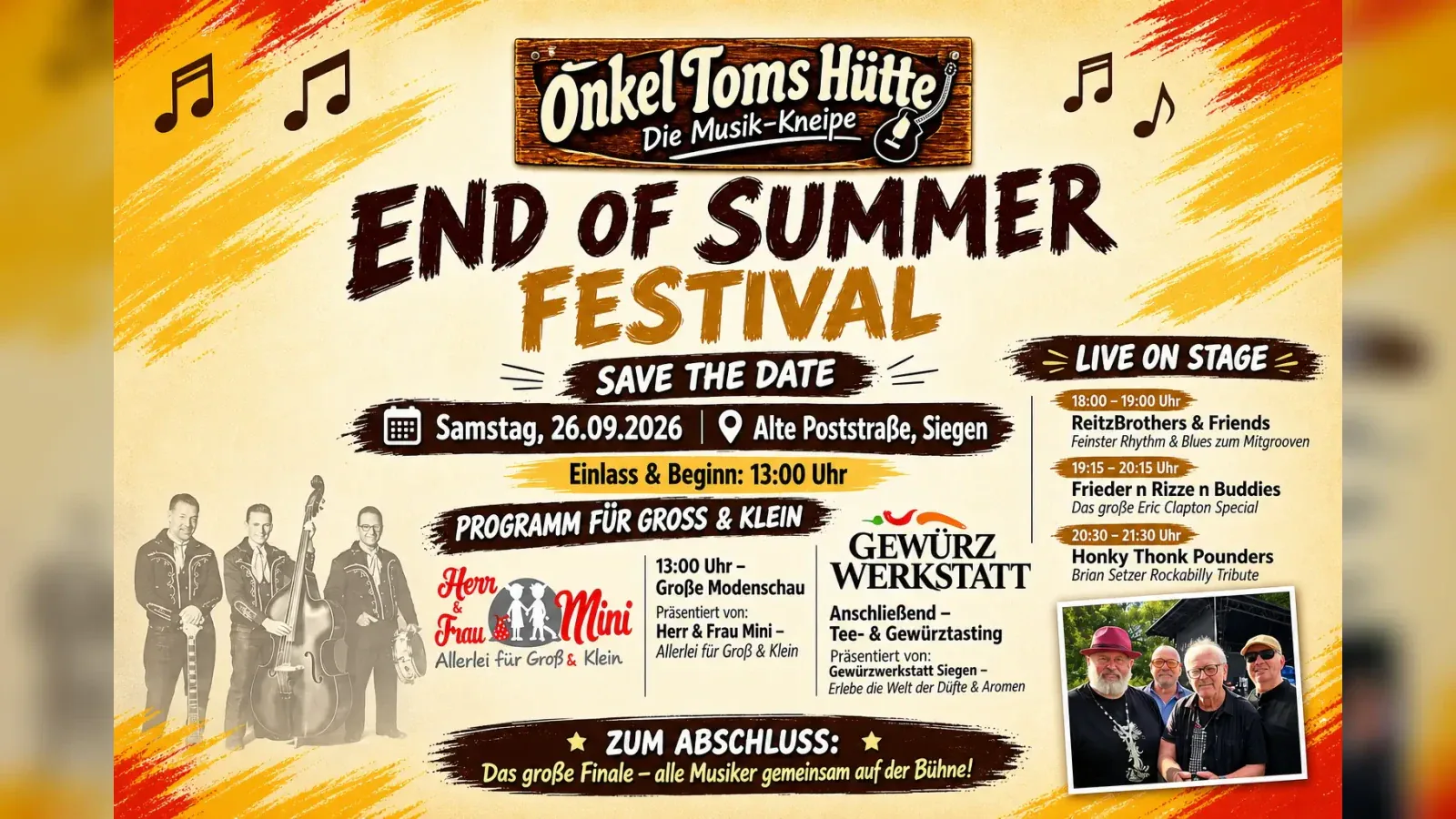 Hero-Bild für End of Summer Festival