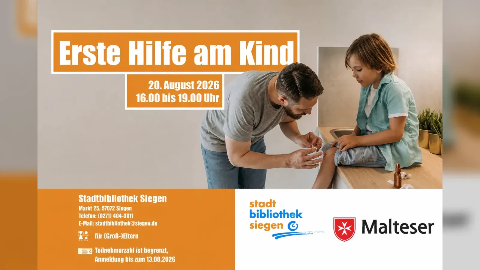Hero-Bild für Erste Hilfe am Kind