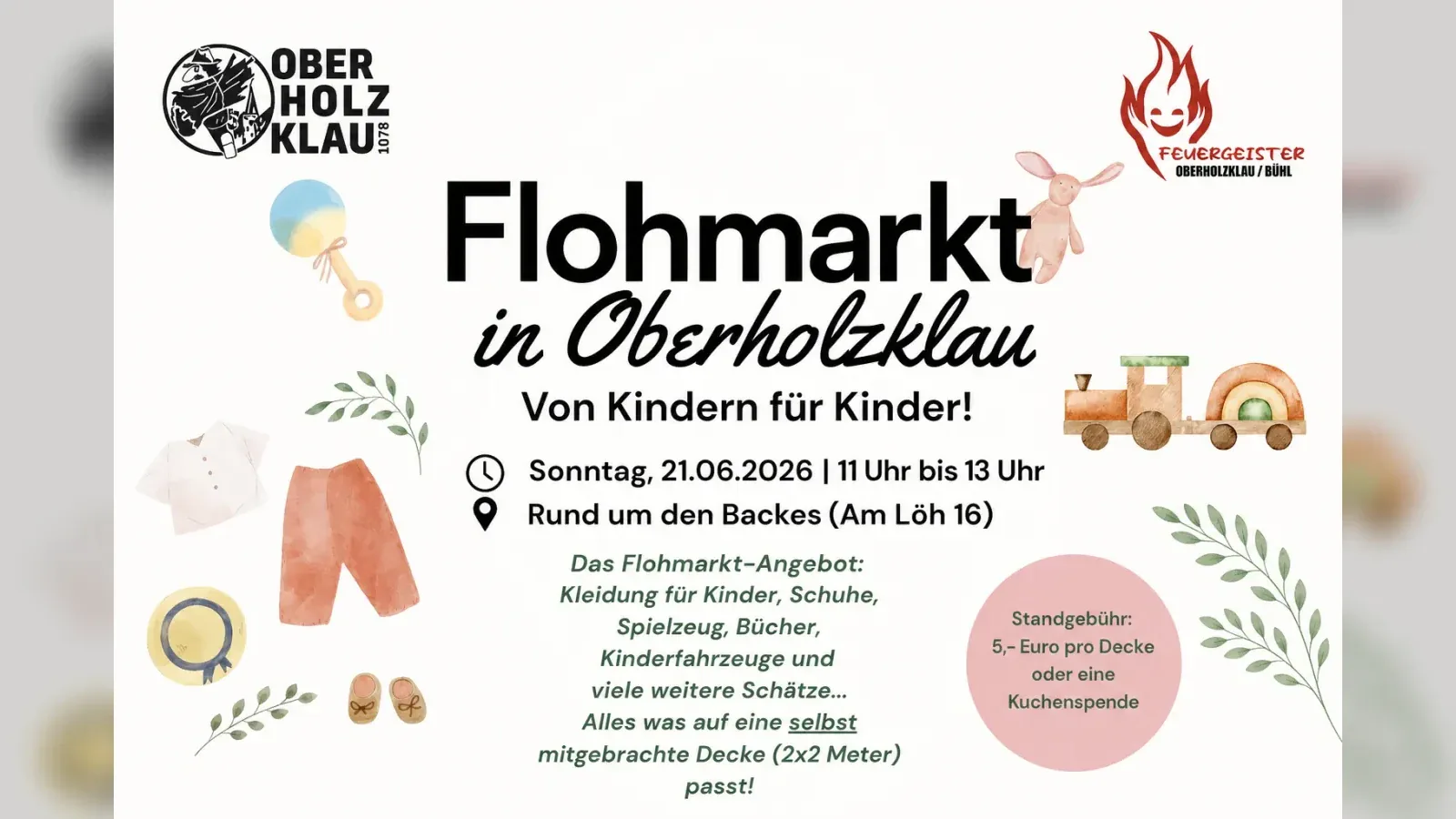 Hero-Bild für Flohmarkt in Oberholzklau