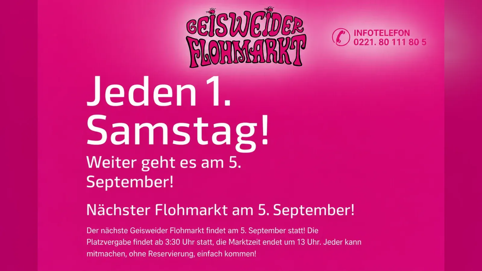 Hero-Bild für Geisweider Flohmarkt