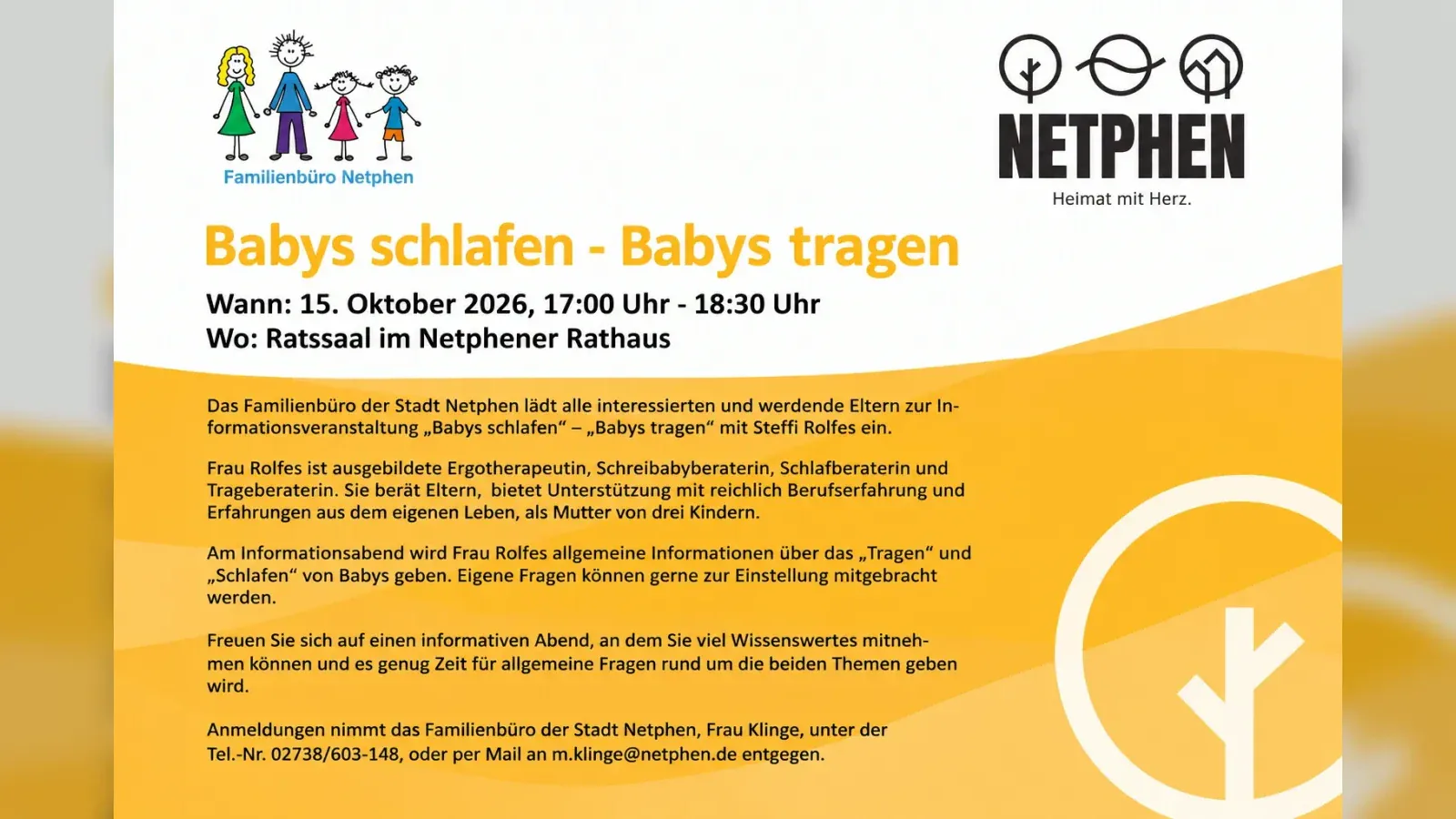 Hero-Bild für Babys schlafen - Babys tragen
