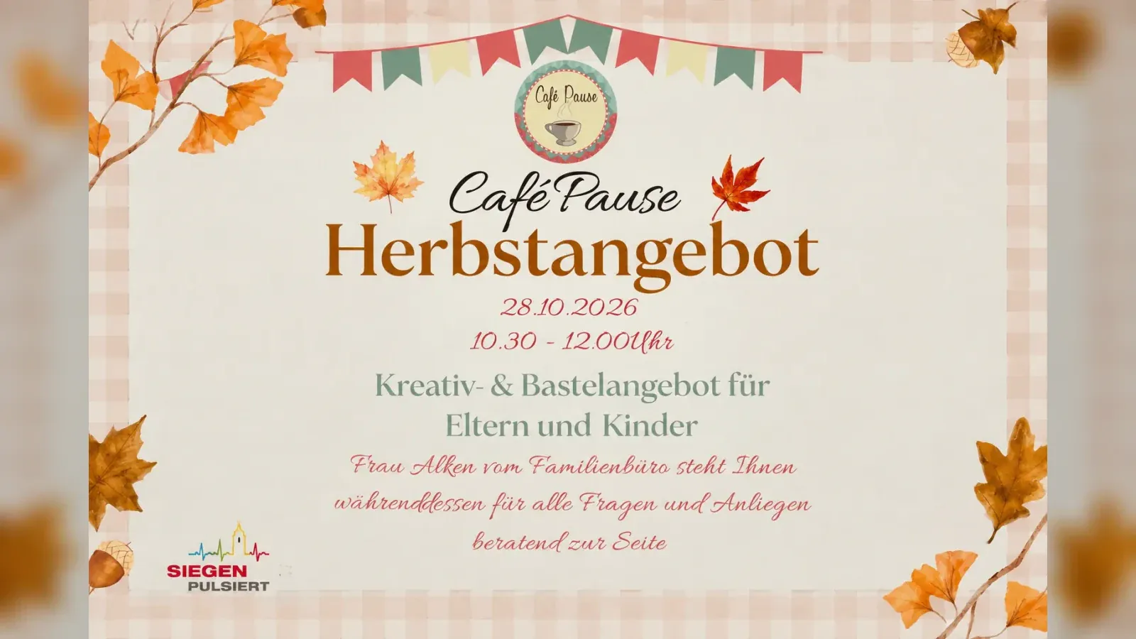 Hero-Bild für Café Pause – Herbstangebot