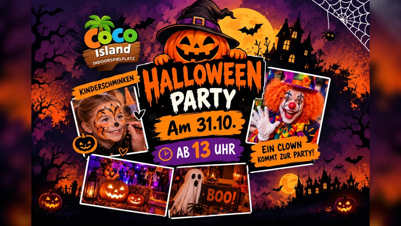 Hero-Bild für Halloween Party