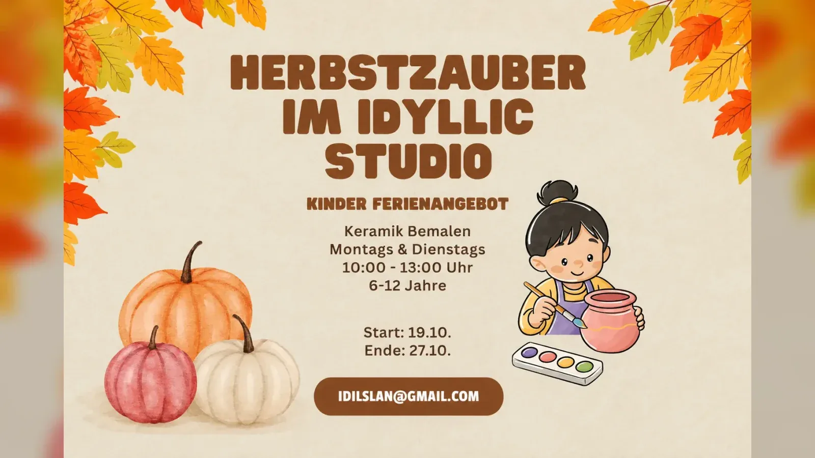 Hero-Bild für Herbstzauber im Idyllic Studio