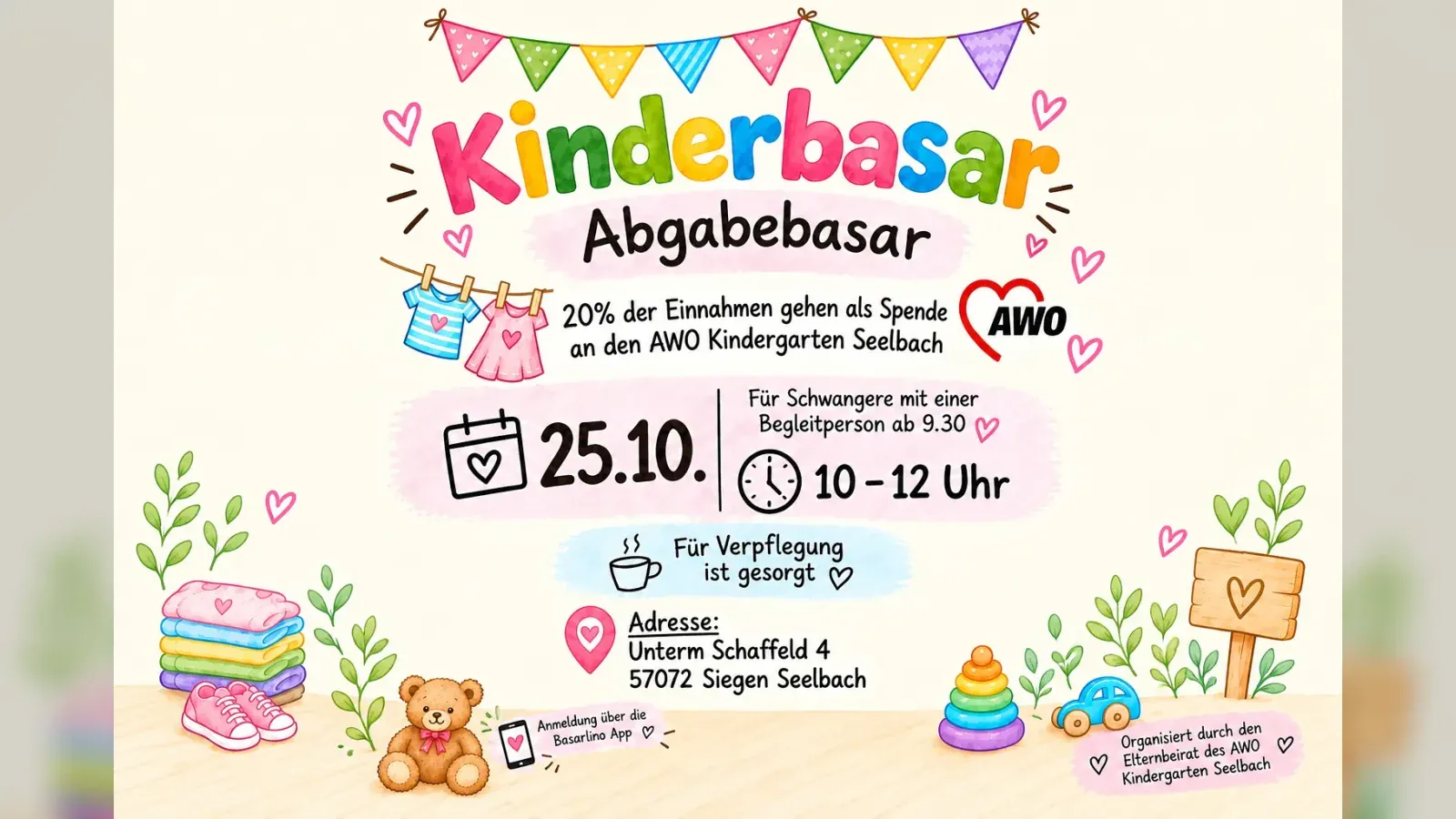 Hero-Bild für Kinderbasar