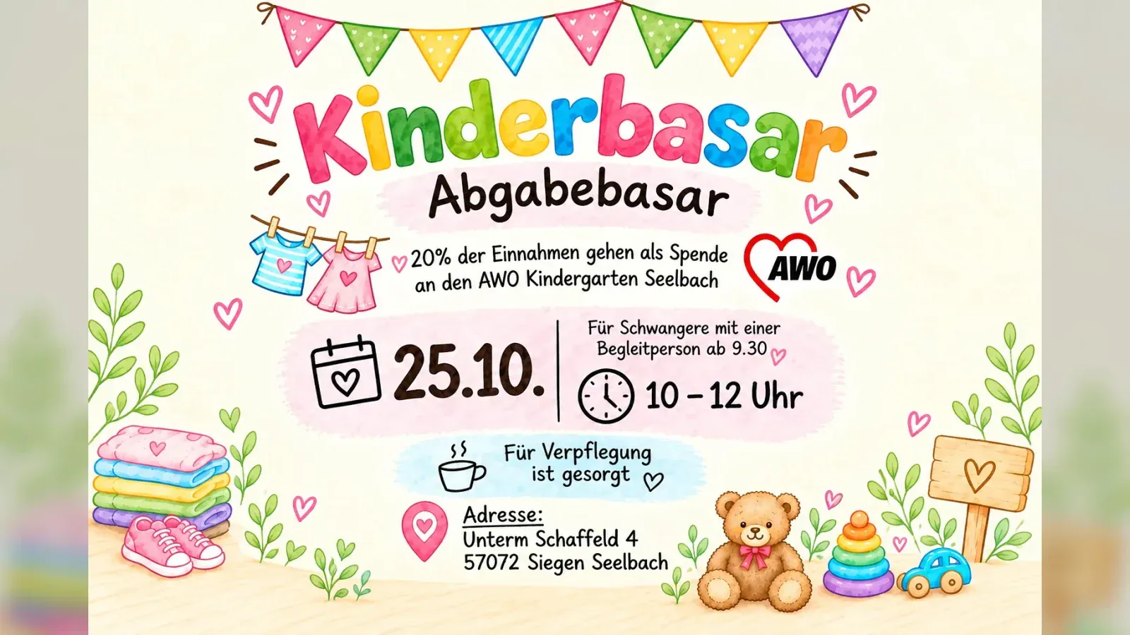 Hero-Bild für Kinderbasar