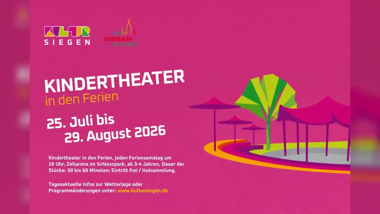 Hero-Bild für Kindertheater in den Ferien