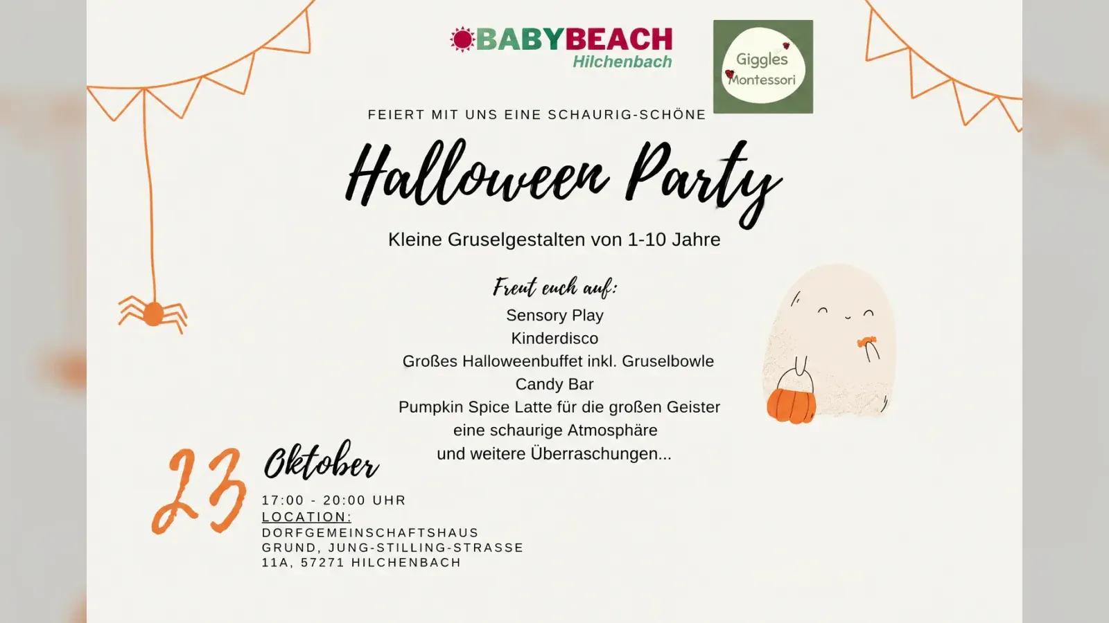 Hero-Bild für Schaurig-schöne Halloween Party