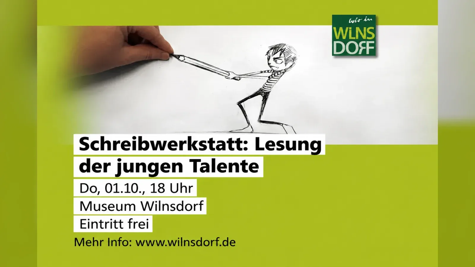Hero-Bild für Schreibwerkstatt: Lesung der jungen Talente