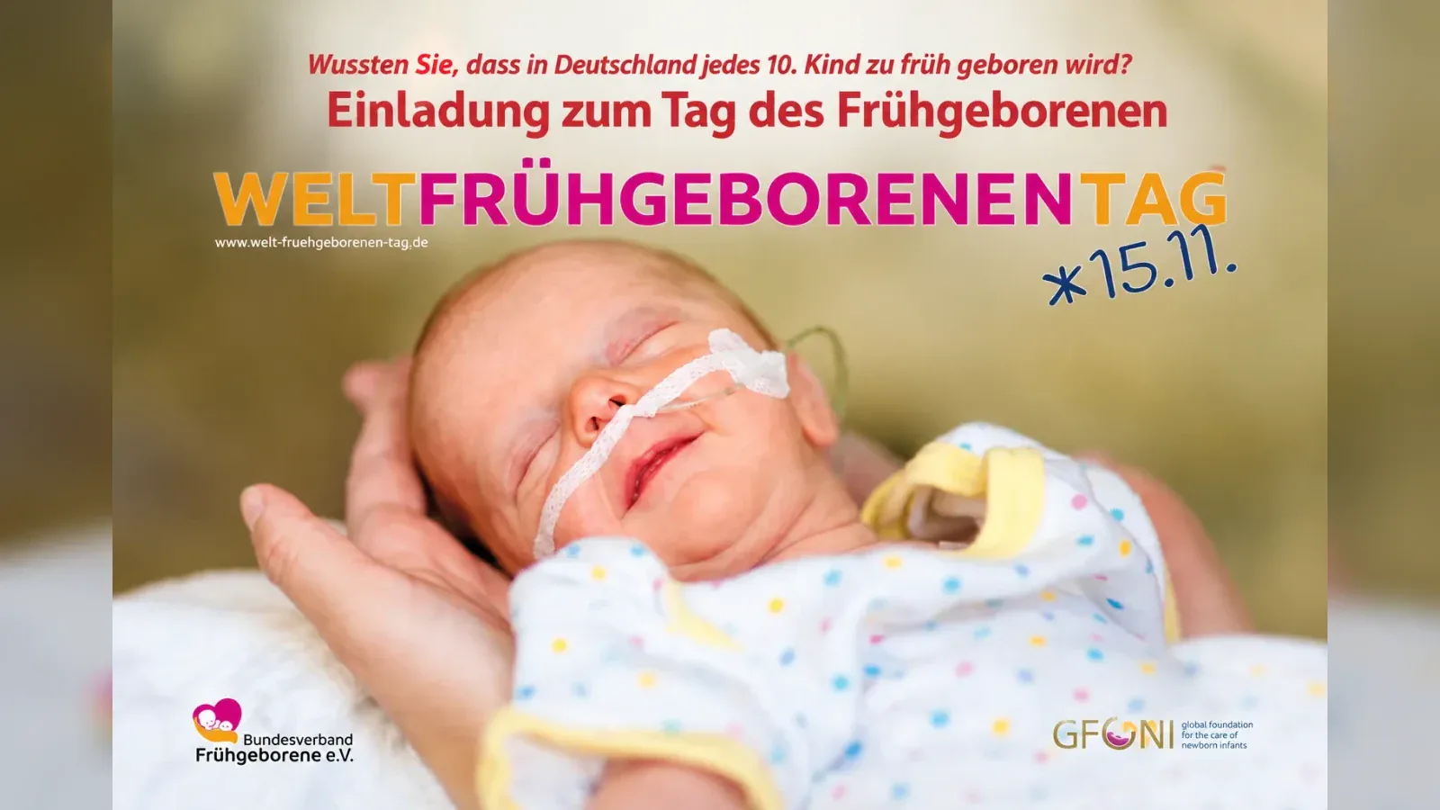 Hero-Bild für Weltfrühgeborenentag
