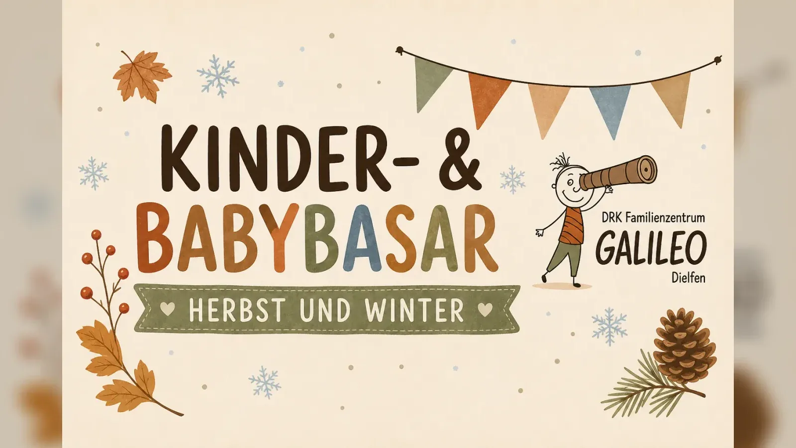 Hero-Bild für Kinder- & Babybasar