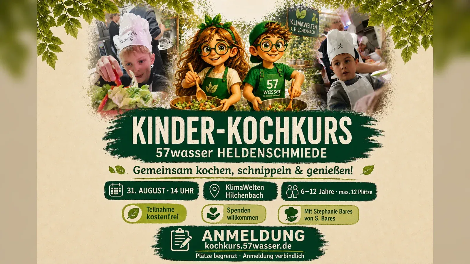 Hero-Bild für Kinder-Kochkurs