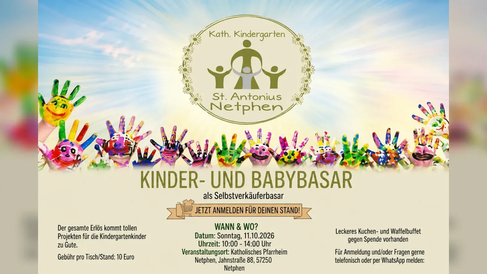 Hero-Bild für Kinder- und Babybasar