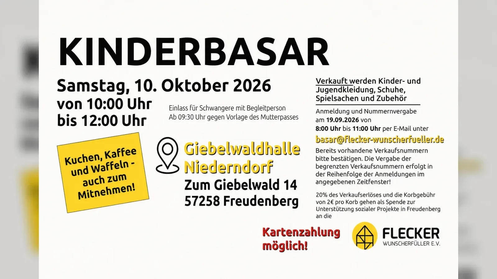 Hero-Bild für Kinderbasar