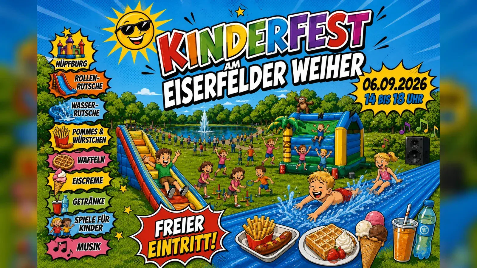 Hero-Bild für Kinderfest Weiher am Eiserfelder