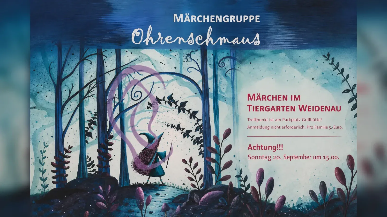 Hero-Bild für Märchen im Tiergarten Weidenau