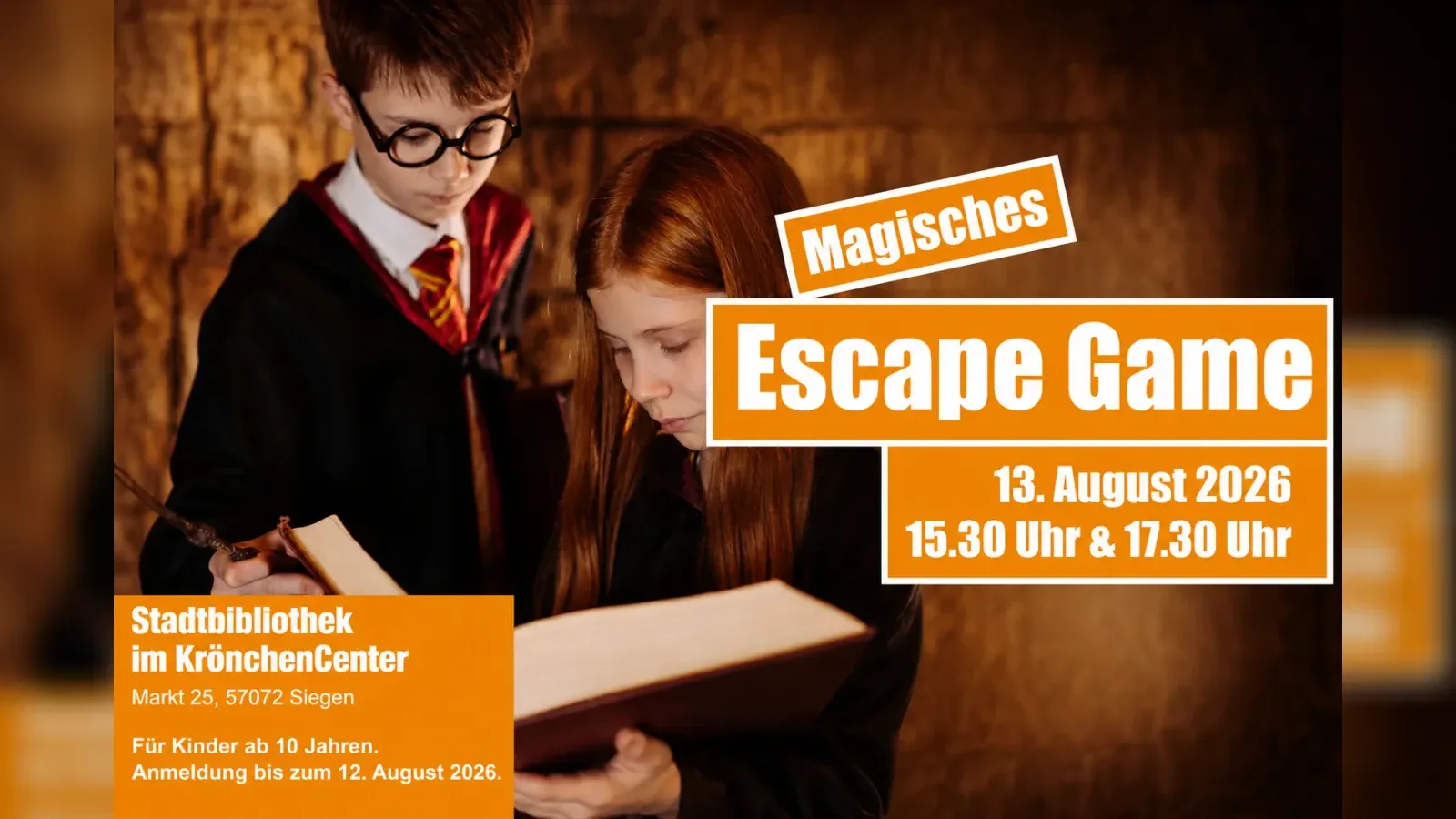 Hero-Bild für Magisches Escape Game