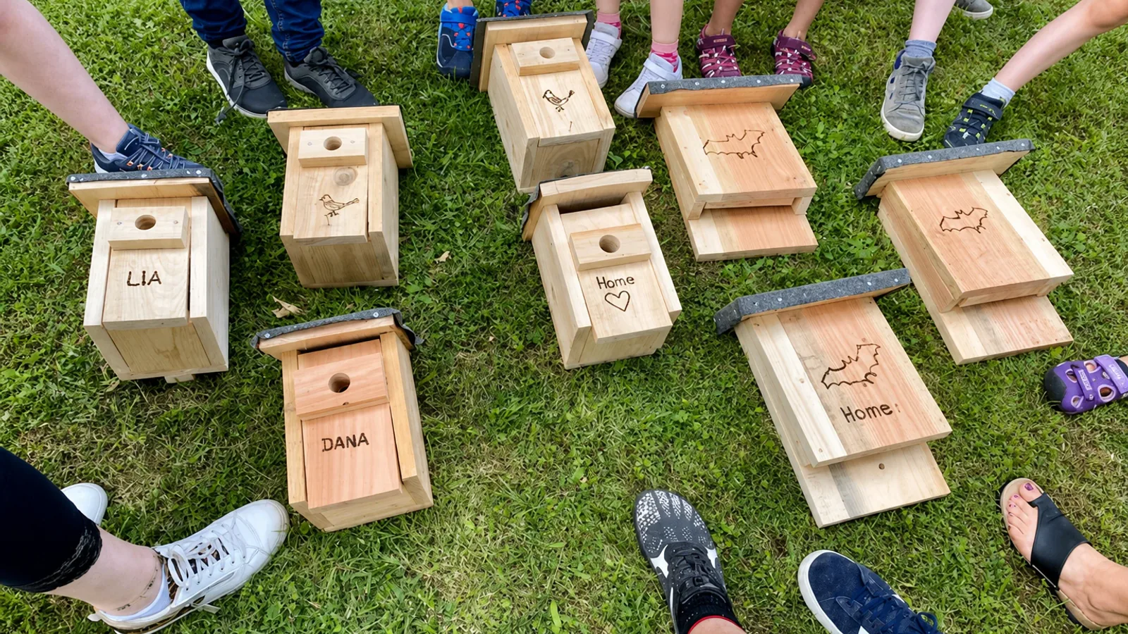 Nisthilfen für Meise, Rotkelchen und Fledermaus (Workshop)