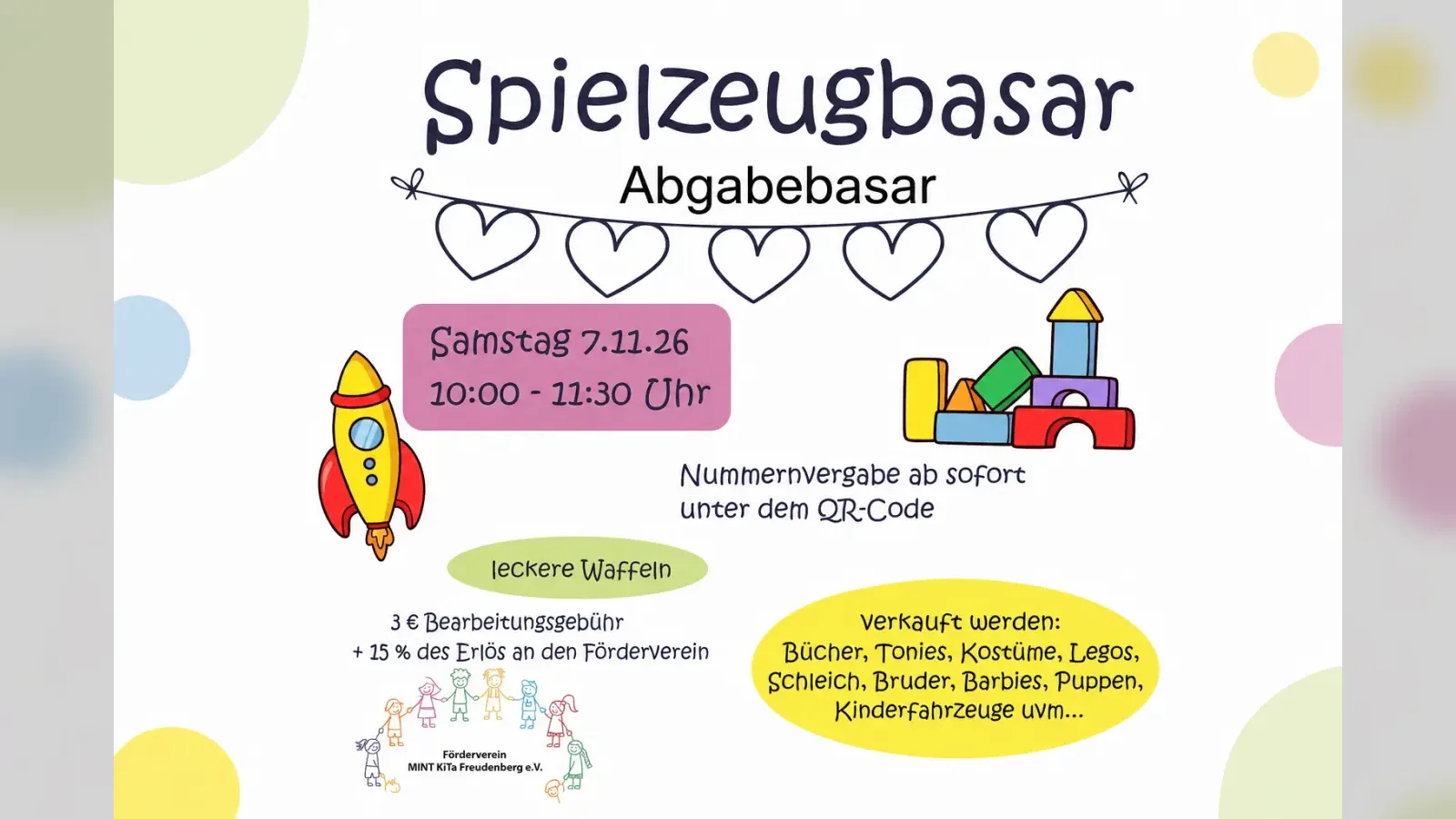 Hero-Bild für Spielzeugbasar