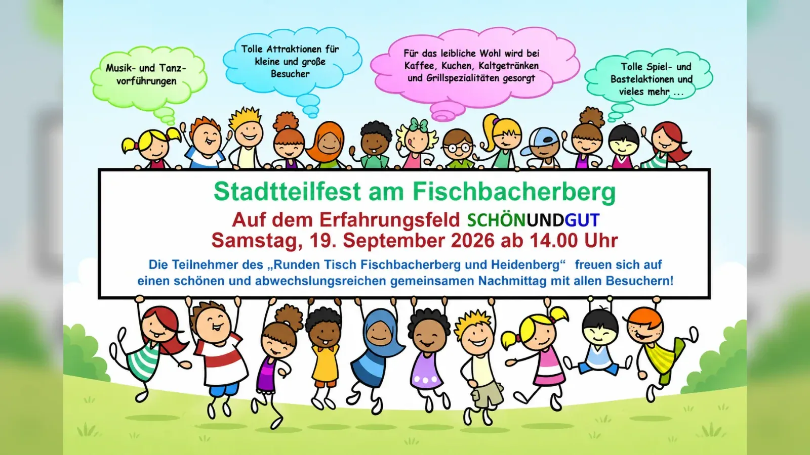 Hero-Bild für Stadtteilfest am Fischbacherberg
