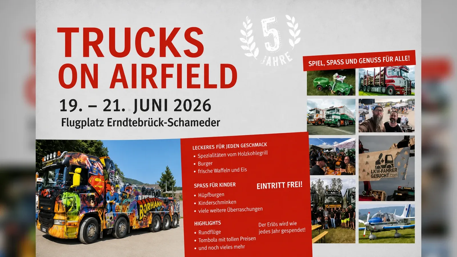 Hero-Bild für TRUCKS ON AIRFIELD