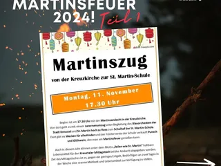 ♥️ Vielen Dank für alle Tipps für Martinszüge, Martinsfeuer, Lichterfeste 2024 in und um Siegen! Wir sammeln fleißig weiter! - Instagram Bild 2