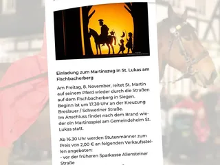🤩 Teil 2: Martinszüge, Martinsfeuer, Lichterfeste 2024 - Instagram Bild 6