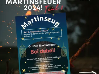 ♥️ Vielen Dank für alle Tipps für Martinszüge, Martinsfeuer, Lichterfeste 2024 in und um Siegen! Wir sammeln fleißig weiter! - Instagram Bild 4