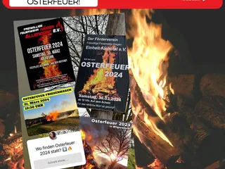 🔥 Vielen Dank für eure Tipps zum Osterfeuer 2024! - Instagram Bild 1