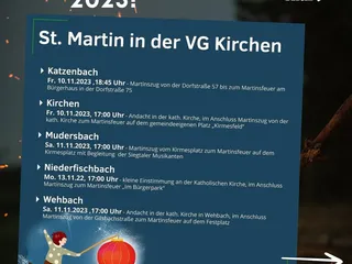 💫 Wir sammeln fleißig Tipps für Martinsumzüge & Martinsfeuer! - Instagram Bild 2