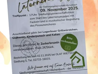 Hier sind die Martinszüge in und um Siegen: - Instagram Bild 9