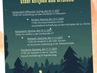 Hier sind die Martinszüge in und um Siegen: - Instagram Bild 4