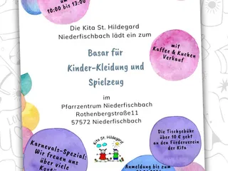Hier ist Teil 1 mit Kinderkleidungs Basaren im Frühling! 👖 - Instagram Bild 2