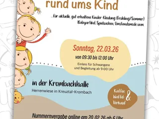 🥳 Hier ist Teil 2 mit Kinderkleidungs Basaren! Danke für all eure Flyer und Nachrichten 💕🙌🏽 - Instagram Bild 15