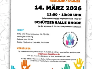 🥳 Hier ist Teil 2 mit Kinderkleidungs Basaren! Danke für all eure Flyer und Nachrichten 💕🙌🏽 - Instagram Bild 7