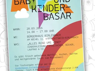 🥳 Hier ist Teil 2 mit Kinderkleidungs Basaren! Danke für all eure Flyer und Nachrichten 💕🙌🏽 - Instagram Bild 16