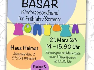 🥳 Hier ist Teil 2 mit Kinderkleidungs Basaren! Danke für all eure Flyer und Nachrichten 💕🙌🏽 - Instagram Bild 14