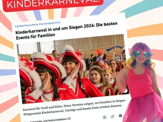 🎉 Kinderkarneval rund um Siegen 2026 🎉 - Instagram Bild 1